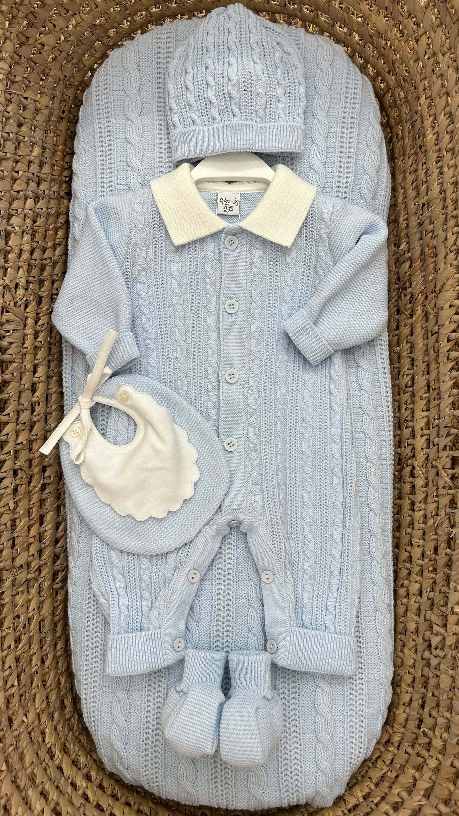 Set nascita neonati trecce Pappa e Latte