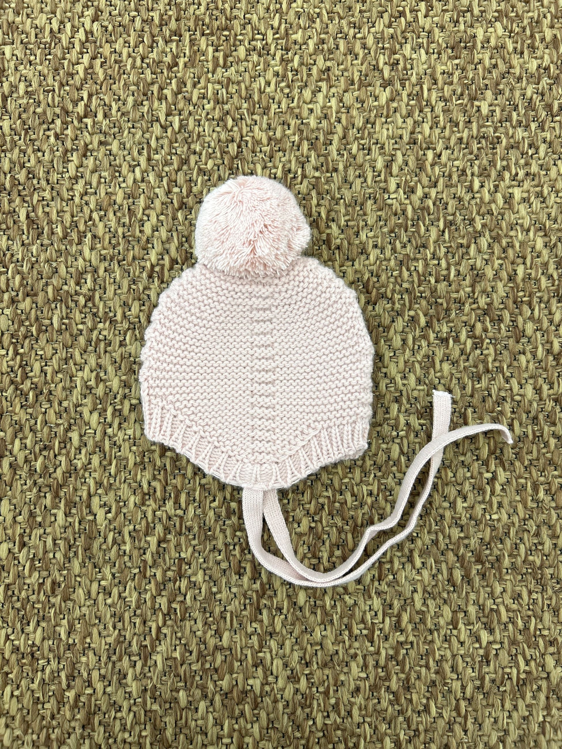 Cappellino neonati pon pon Sardon