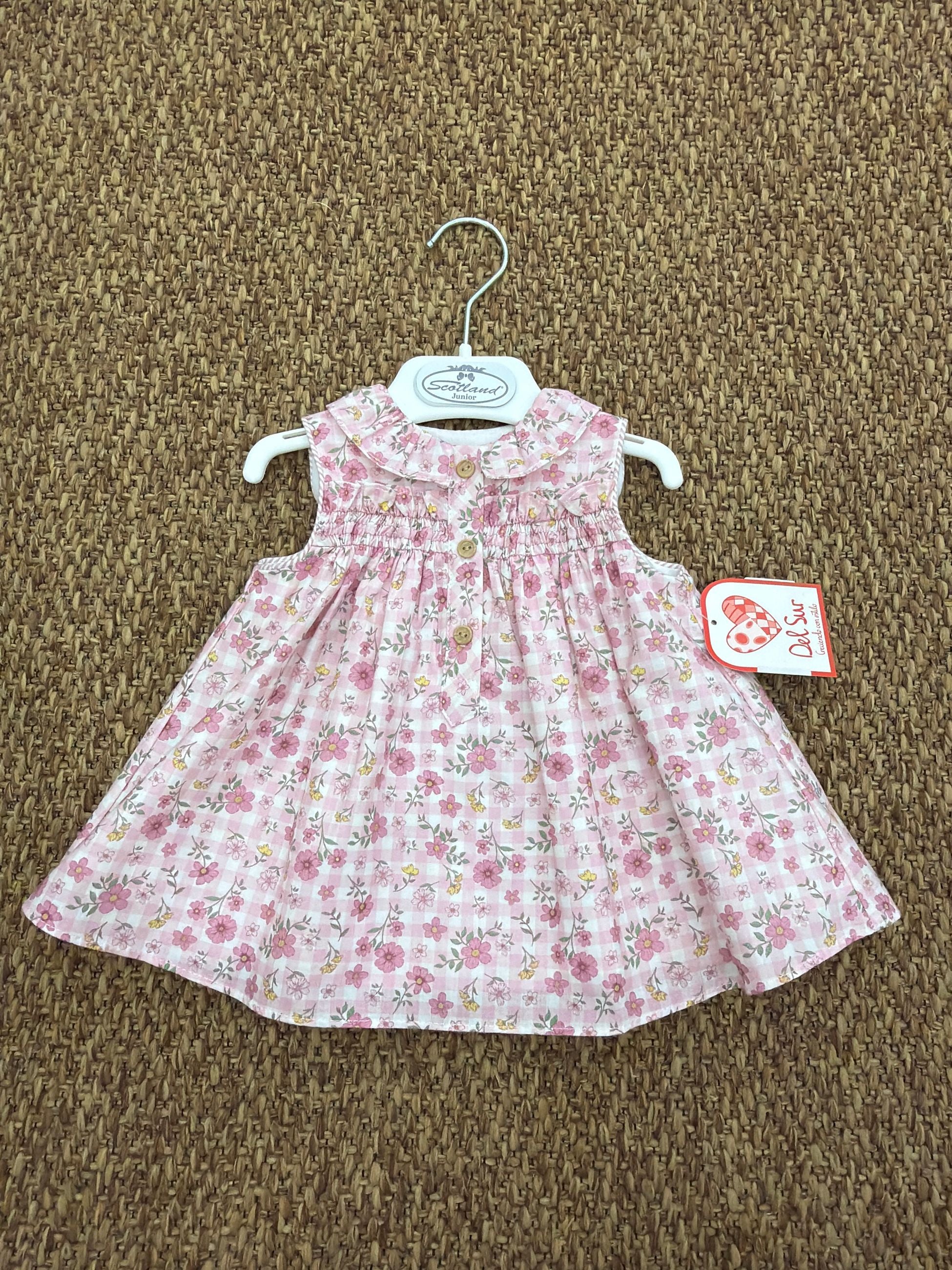 Abito bambina a fiori Del Sur