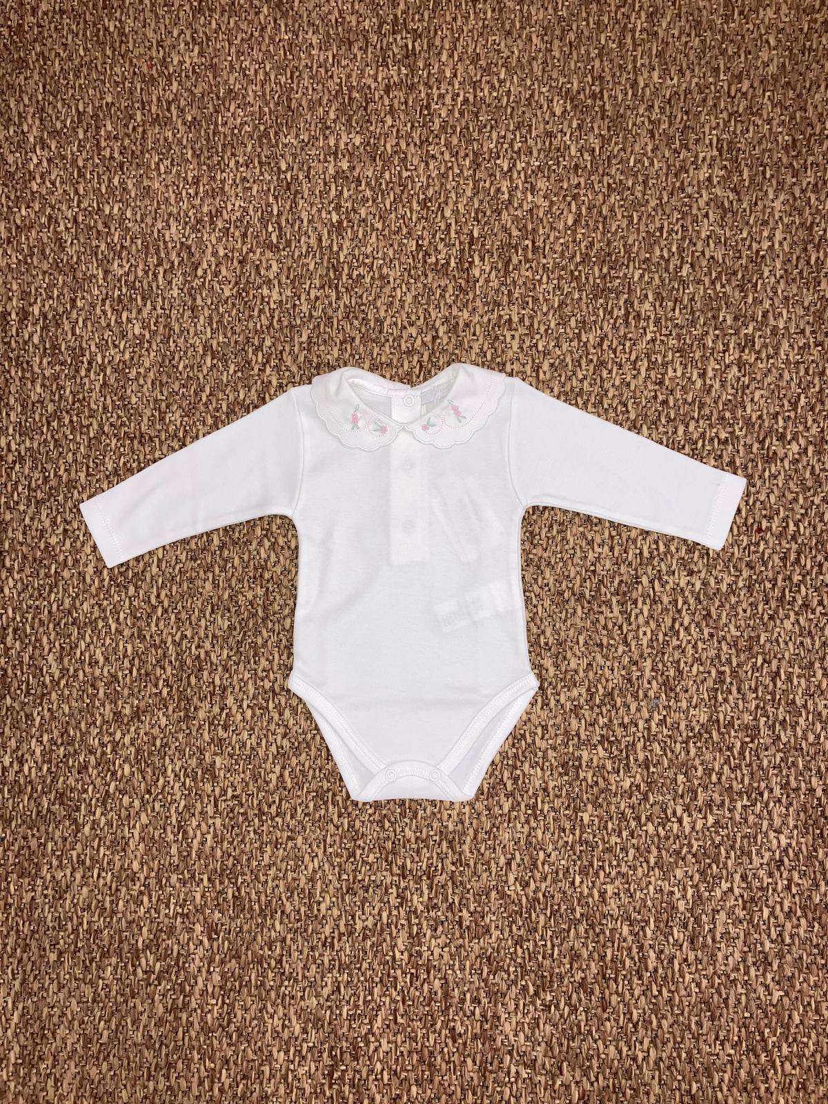Body neonati con colletto ricamato Cocodè