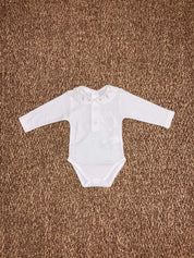 Body neonati con colletto ricamato Cocodè