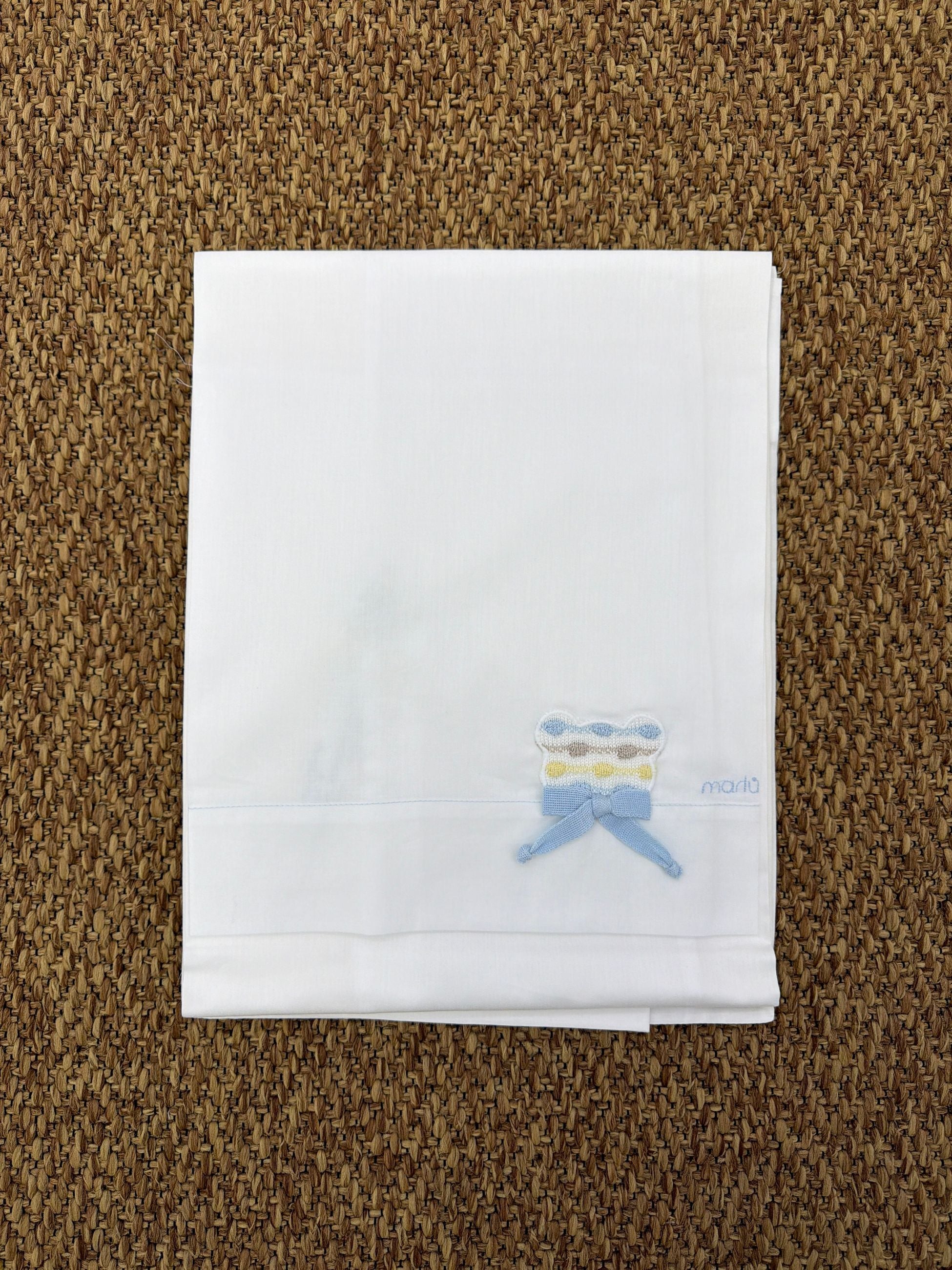 Set lenzuolino con fiocchetto e pois Marlù