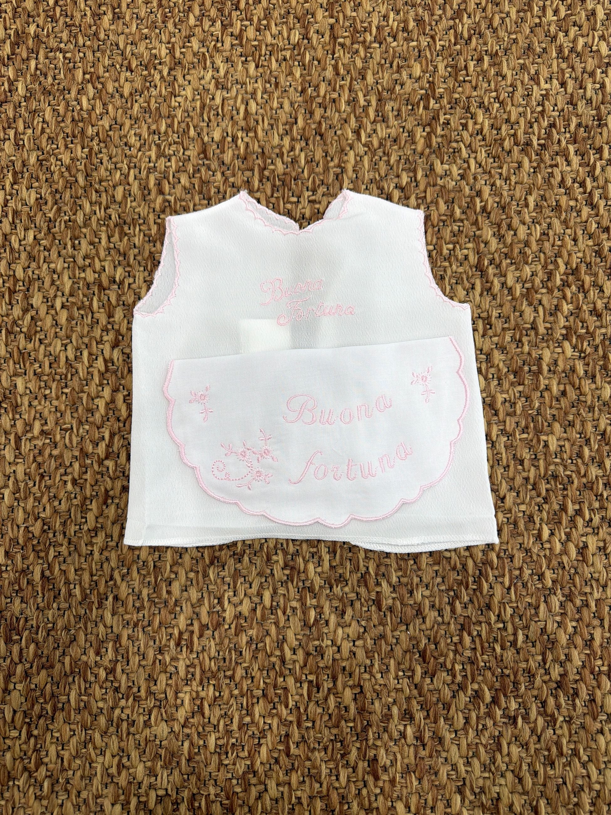 Camicia fortuna con bavetta Pappa e Latte