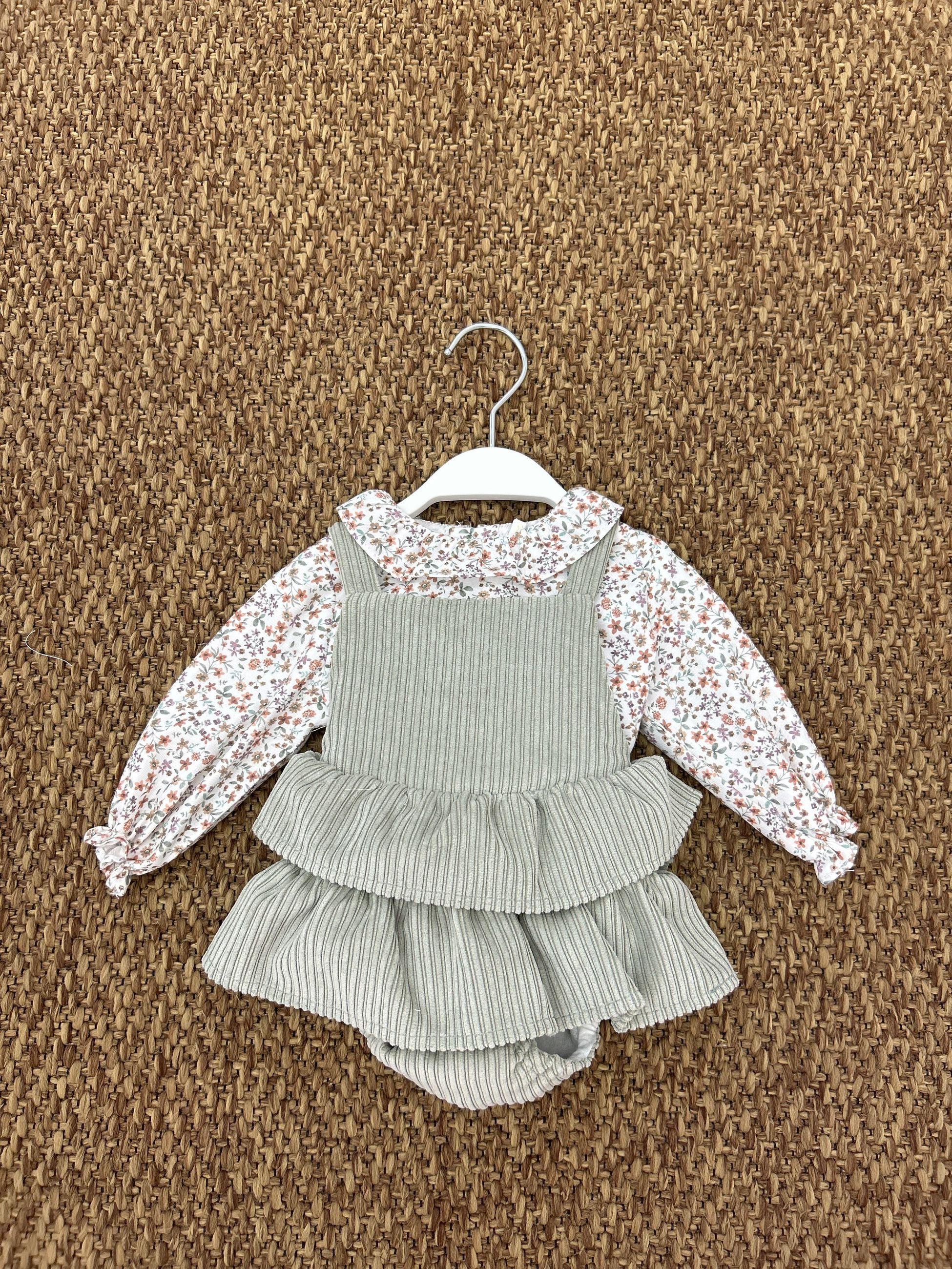 Completo neonata 2pz fiorellini Micolino