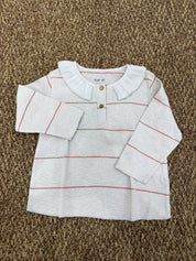 Maglia bimba a righe Play Up