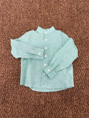 Camicia bambino di lino Pesciolino Rosso