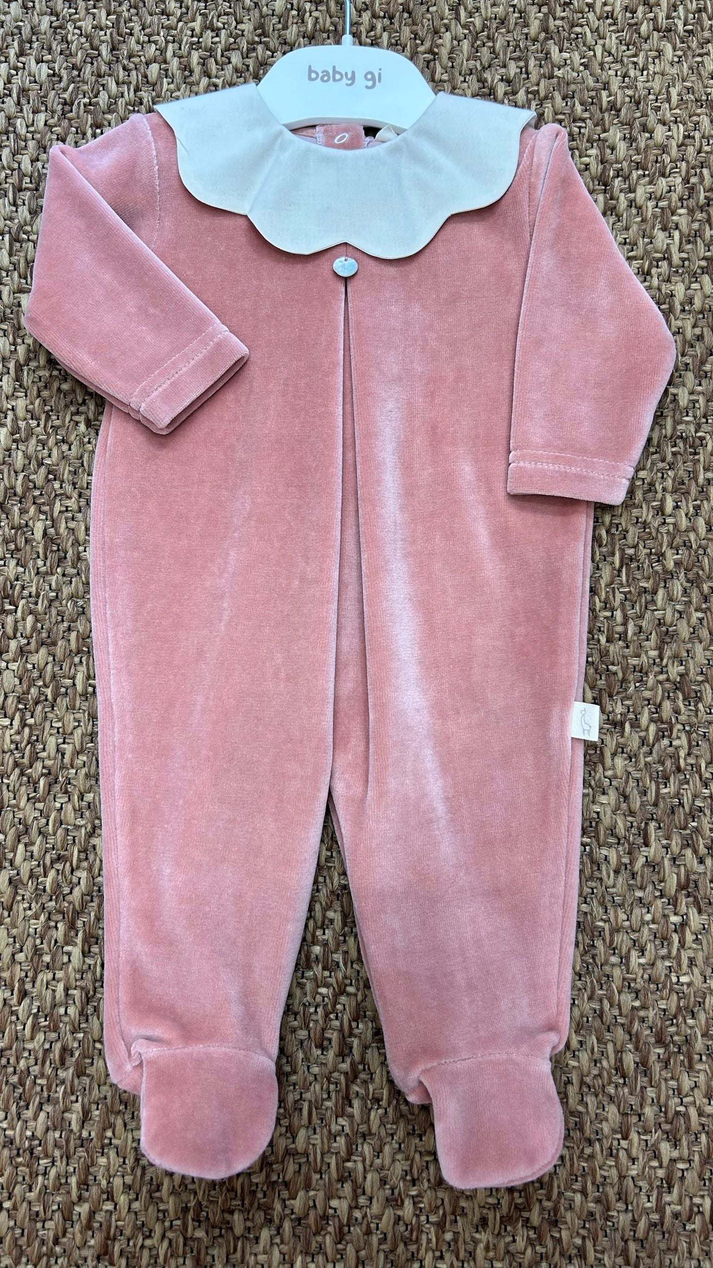 Tutina in ciniglia collo nuvola Baby Gi