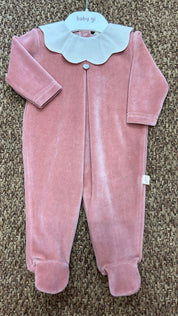 Tutina in ciniglia collo nuvola Baby Gi