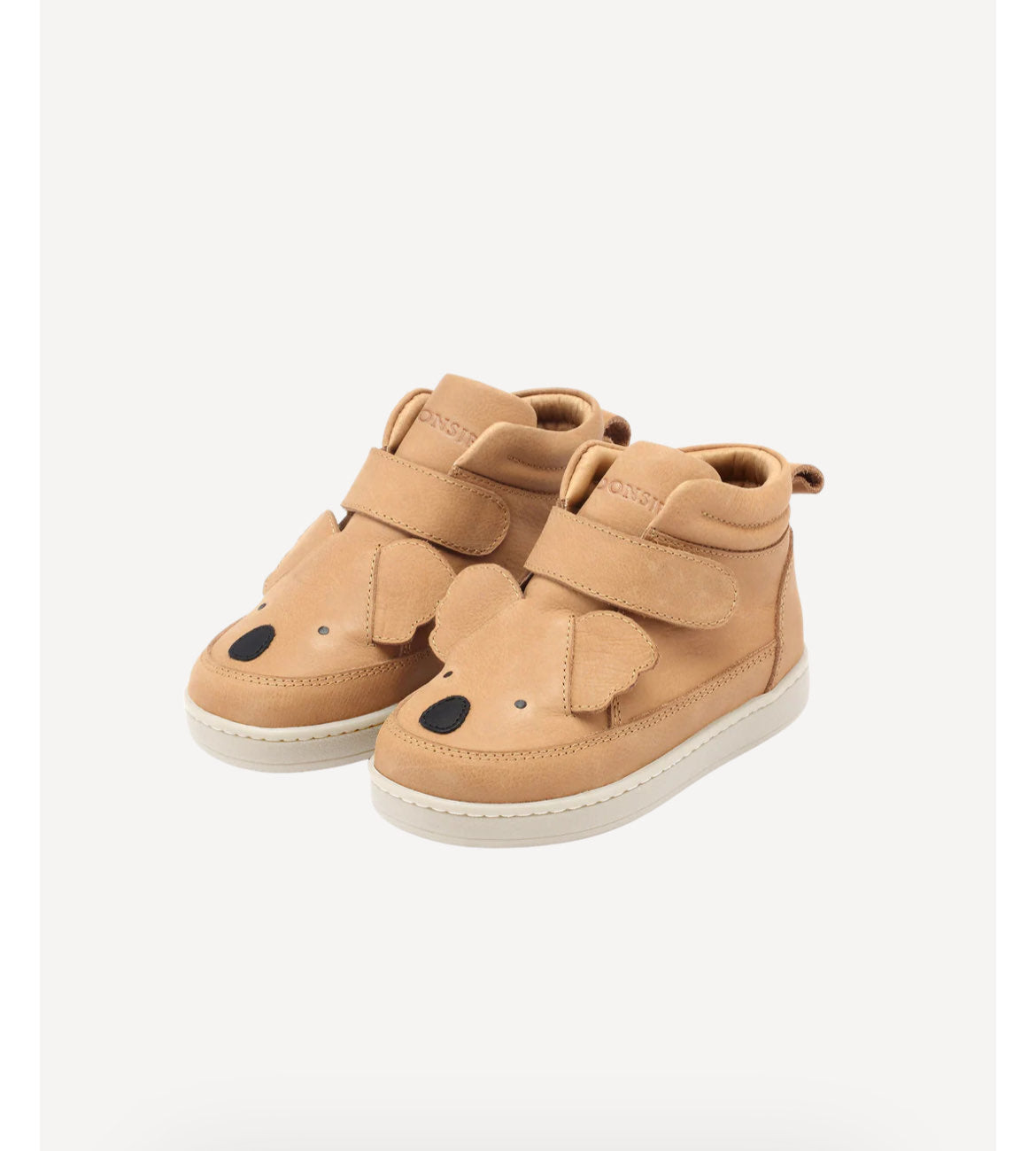 Stivaletti bimbo bassi in pelle koala Donsje