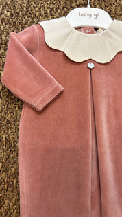 Tutina in ciniglia collo nuvola Baby Gi