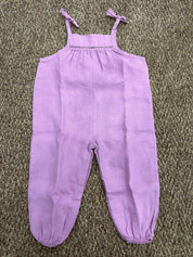 Salopette bimba in lino Play Up