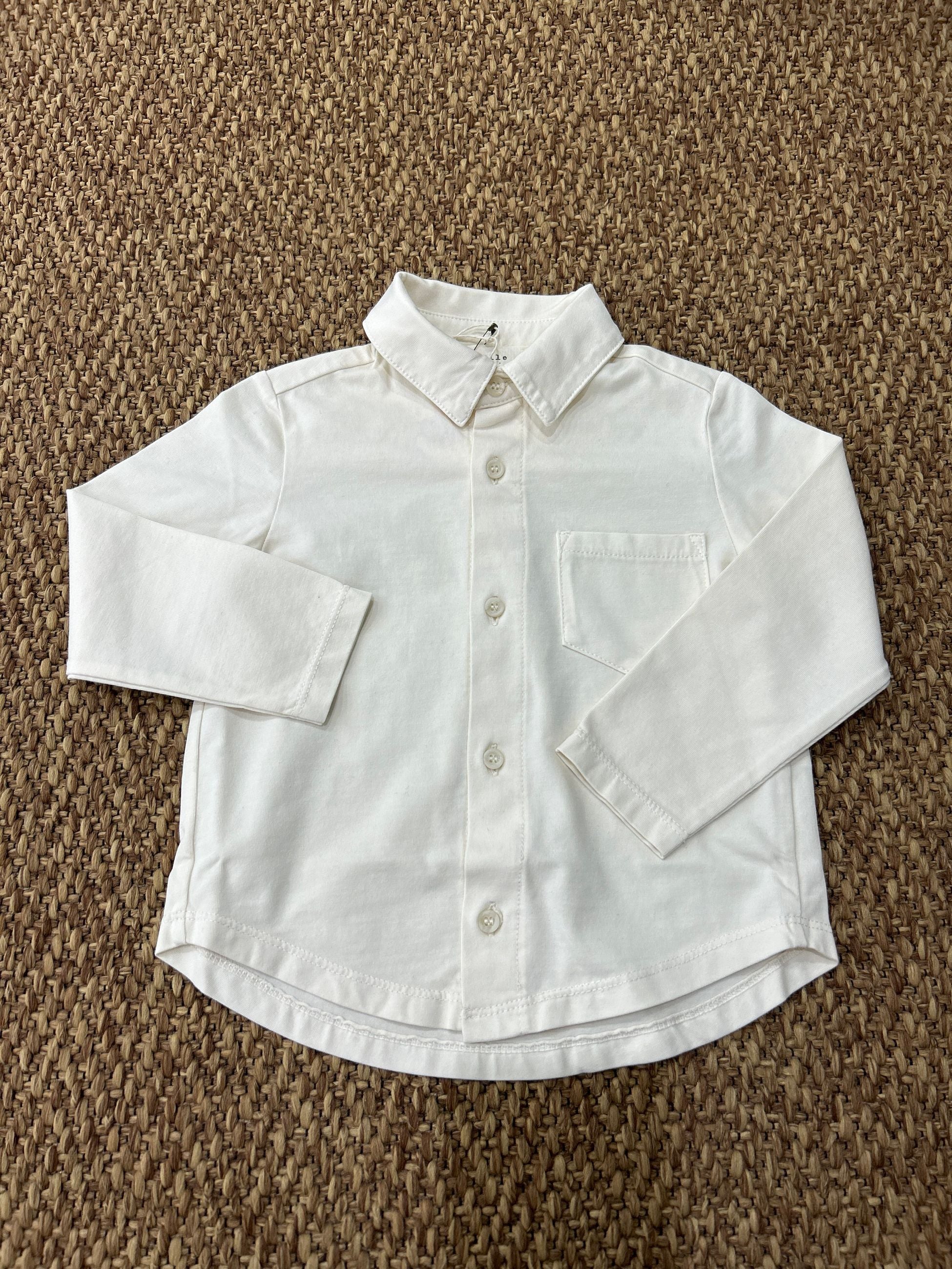 Camicia bambino con taschino Fiorile
