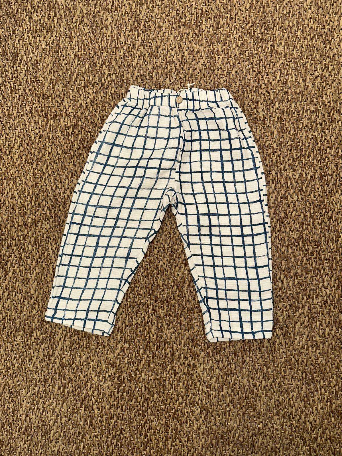 Pantalone bambino a quadri Play Up