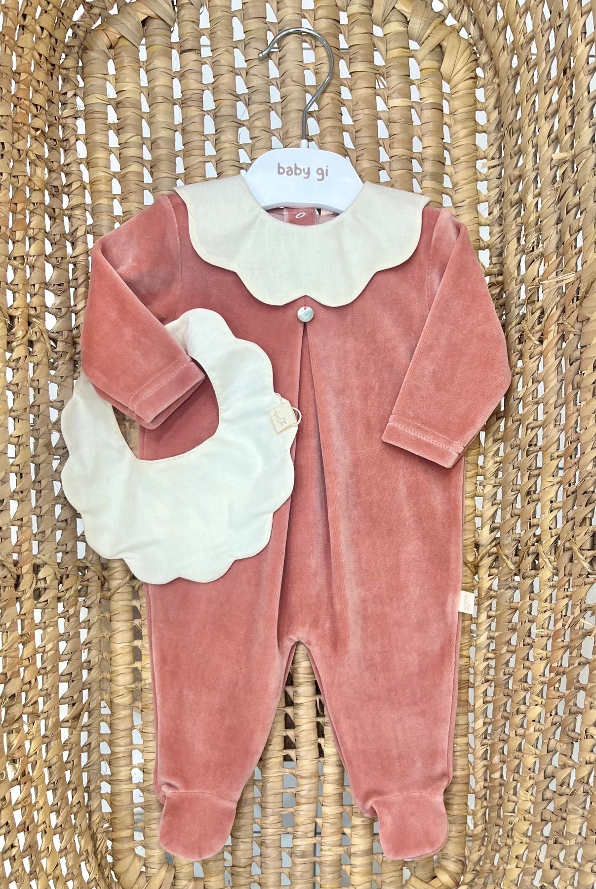 Tutina in ciniglia collo nuvola Baby Gi