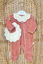 Tutina in ciniglia collo nuvola Baby Gi