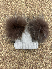 Cappellino bimbi lana pon pon Gio Higuamy