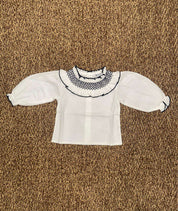 Camicia bambina con maniche a palloncino Babidu