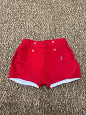 Short in vellutino a costine