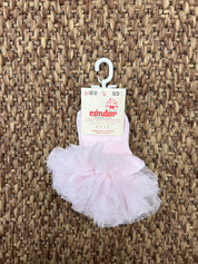 Calzini bimba corto con tulle Condor