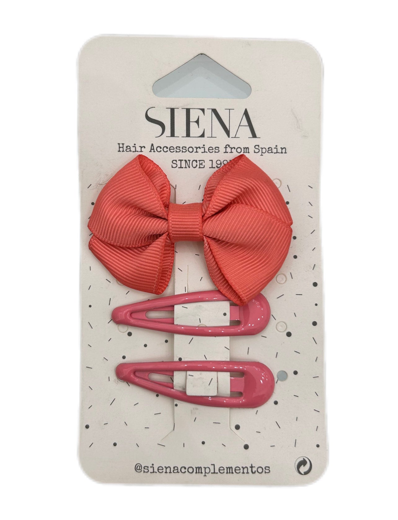 Set mollette bimba con fiocco Siena