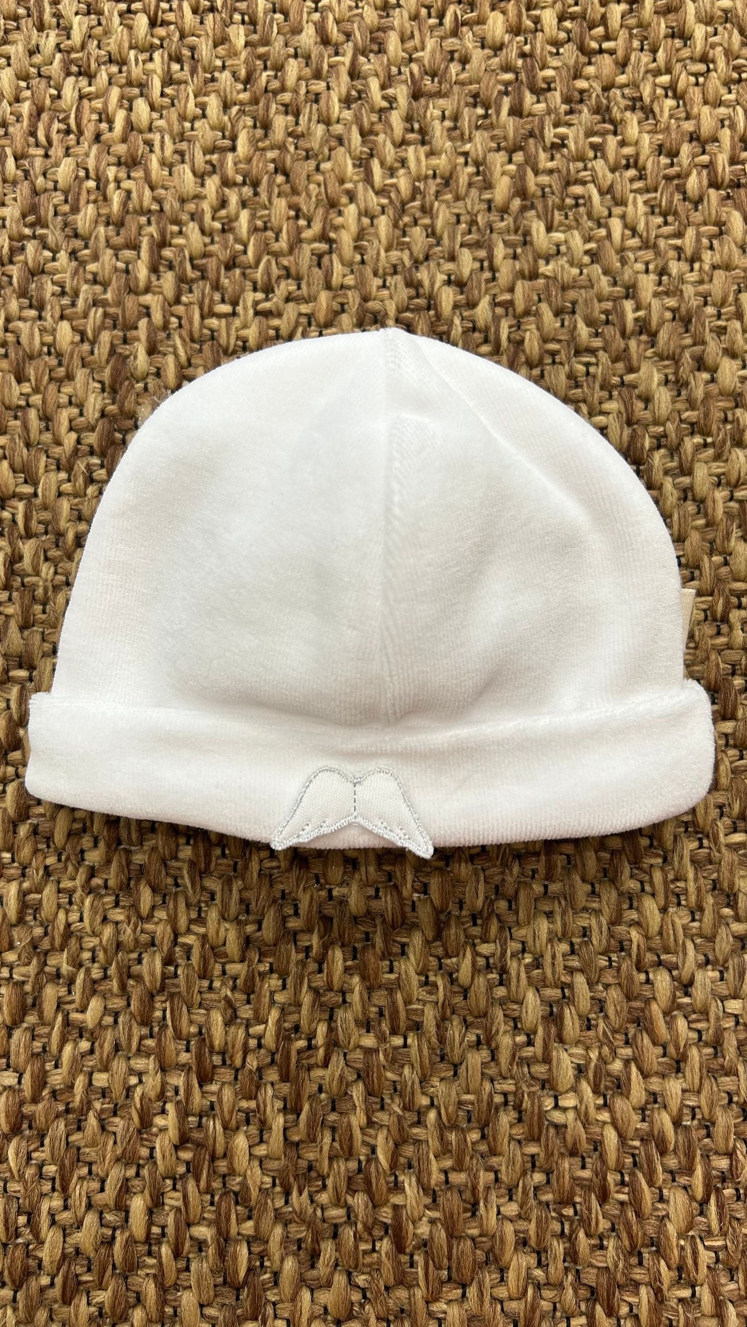 Cappellino neonati velluto ali Baby Gi