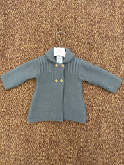 Cappotto neonati dettagli a costine Sardon