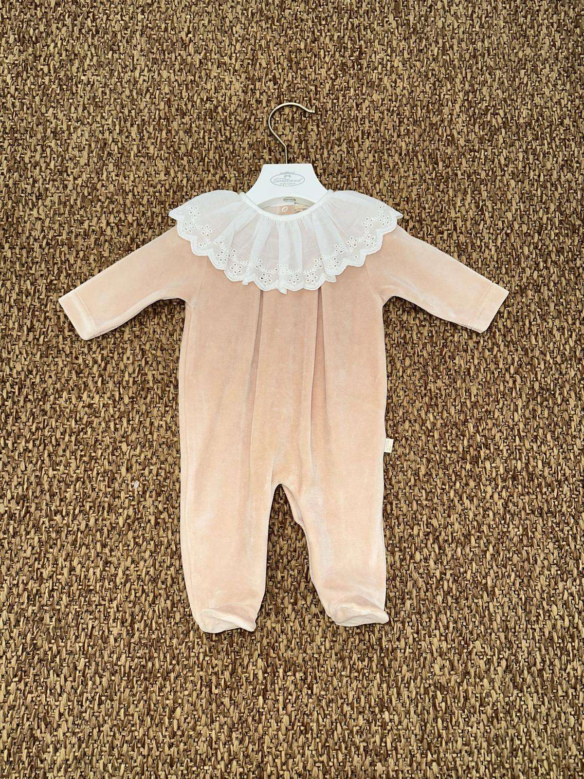 Tutina neonata collo volant Baby Gi