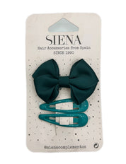 Set mollette bimba con fiocco Siena