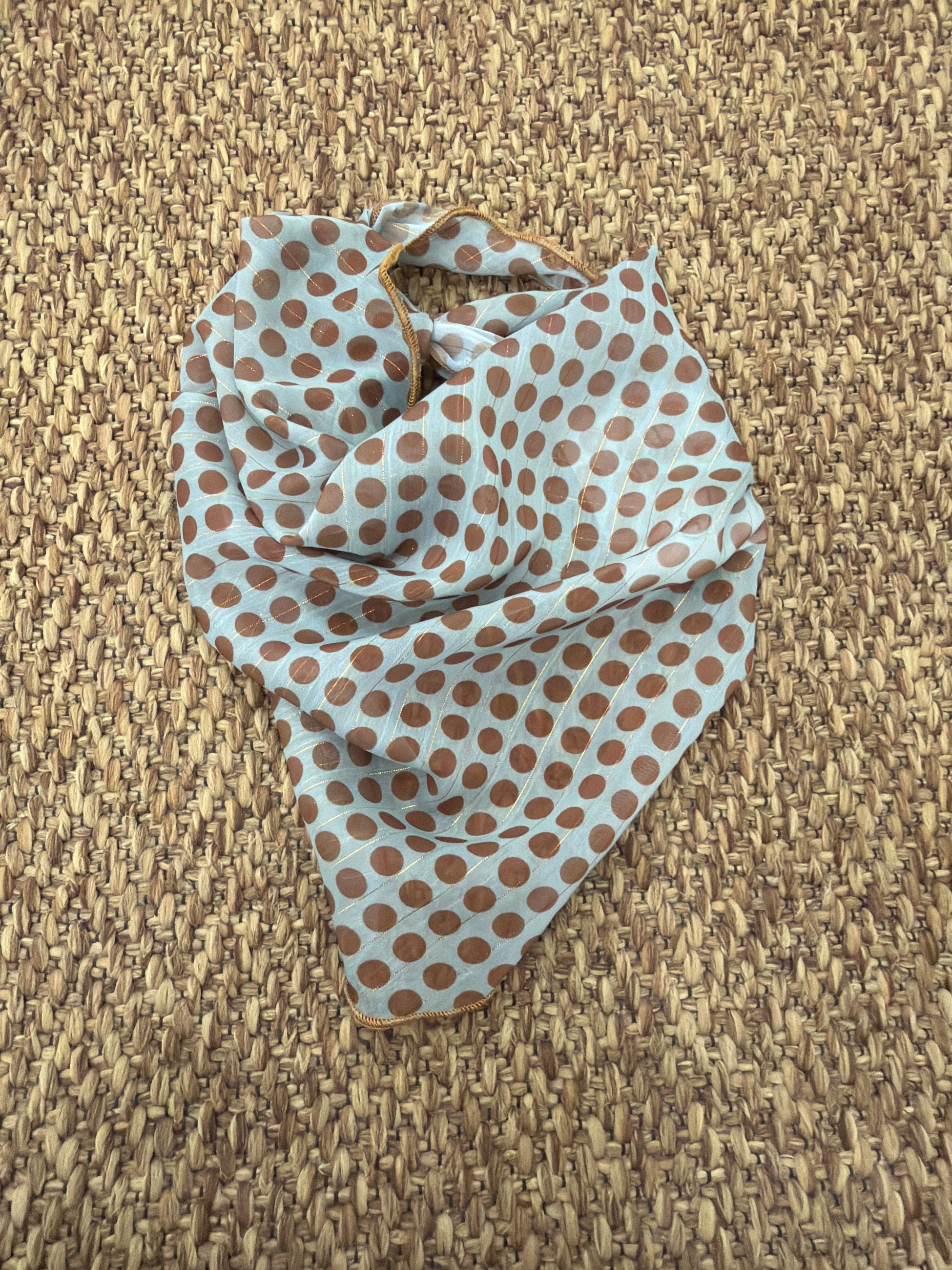 Foulard bimbi pois Enfant Made in Italy