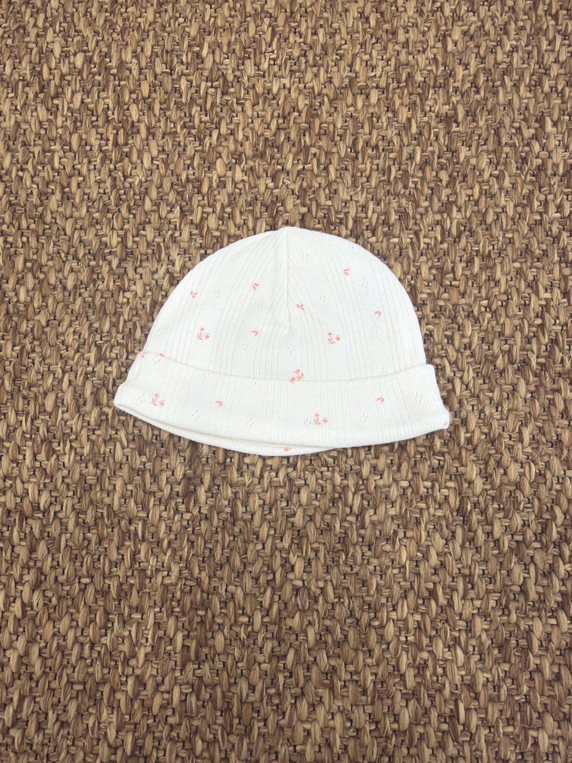 Cappello neonata fiorellini Babidu