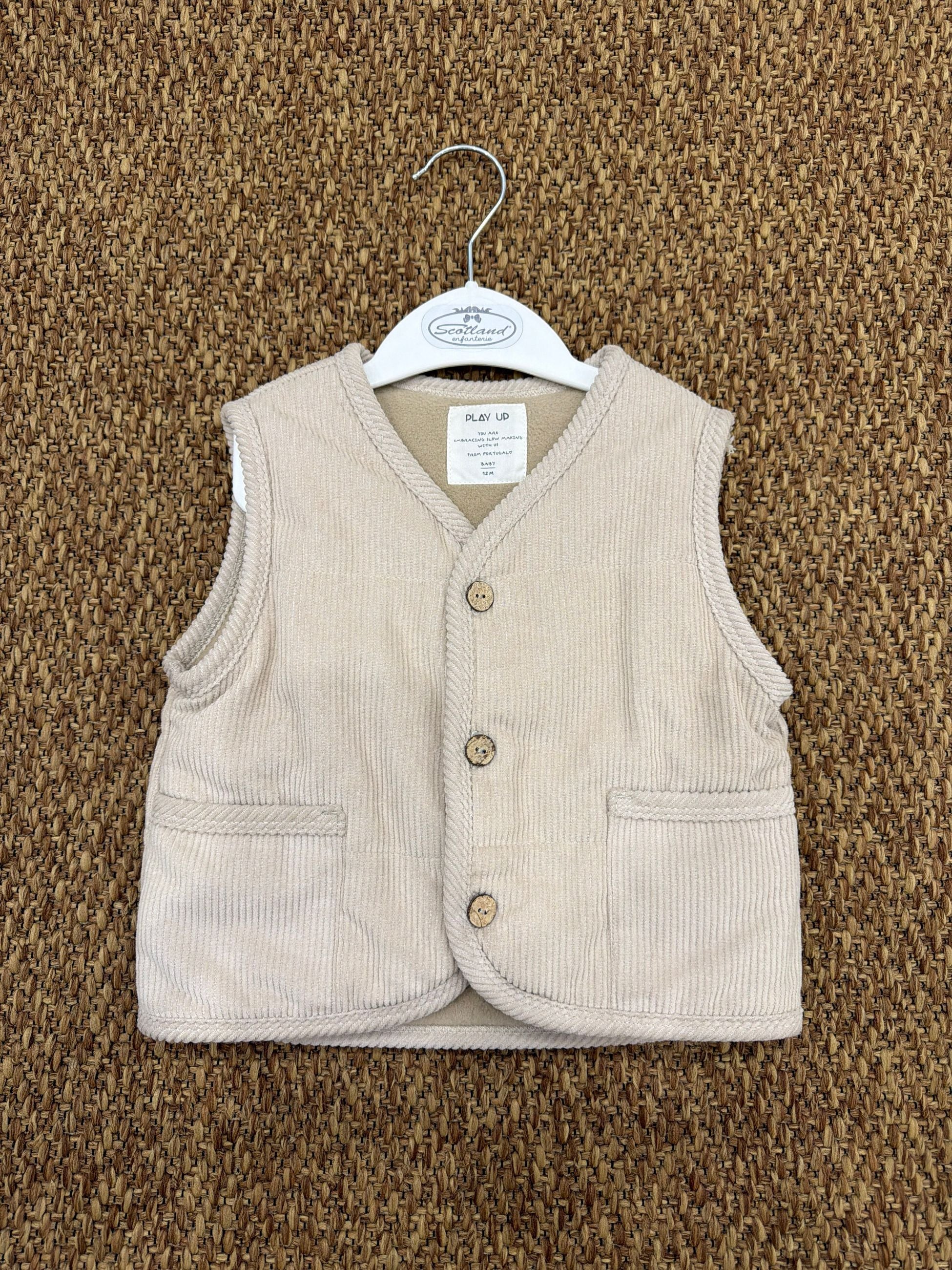 Gilet bimbi a costine Play Up