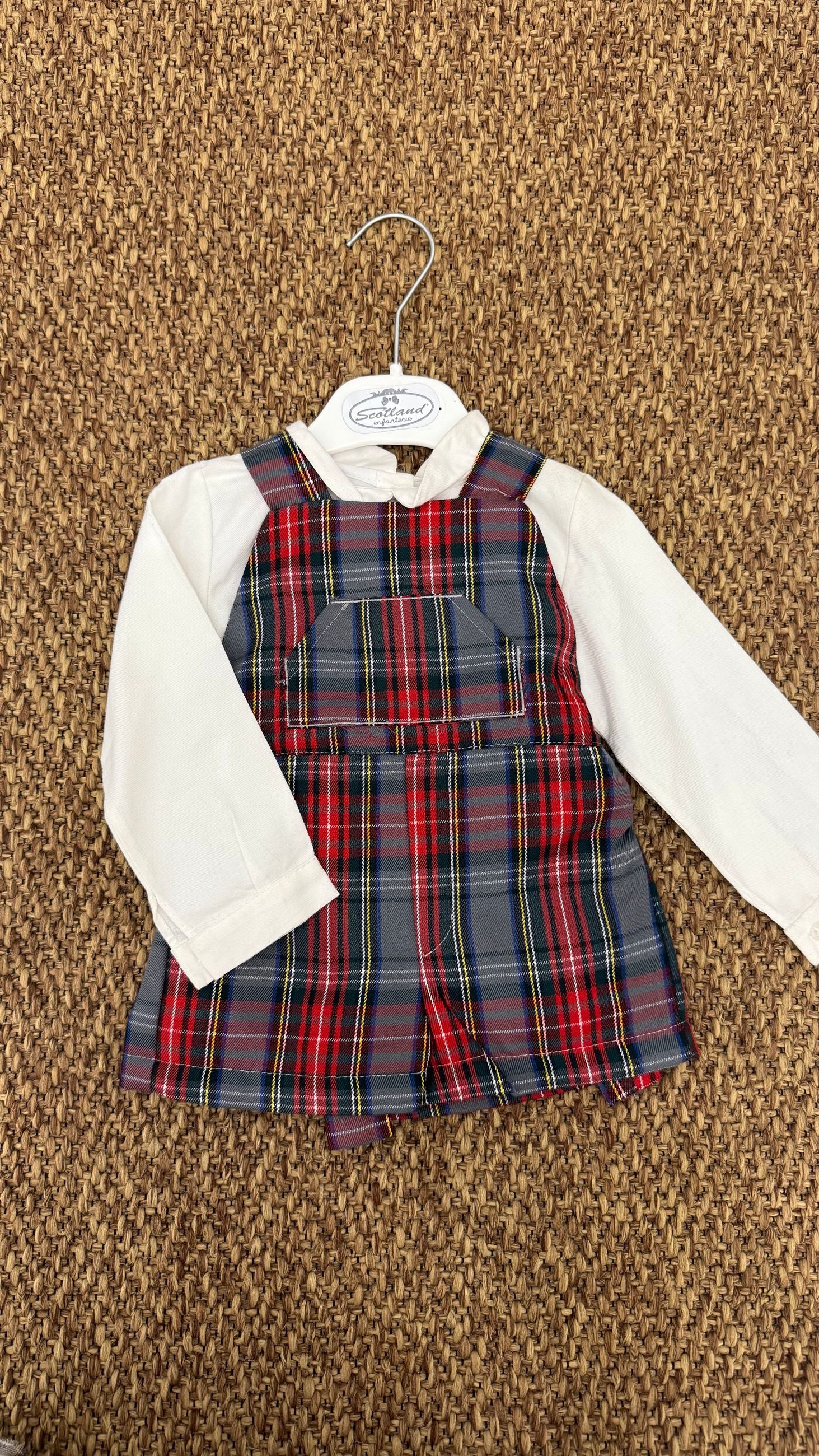 Completo bimba scozzese Valentina Bebes