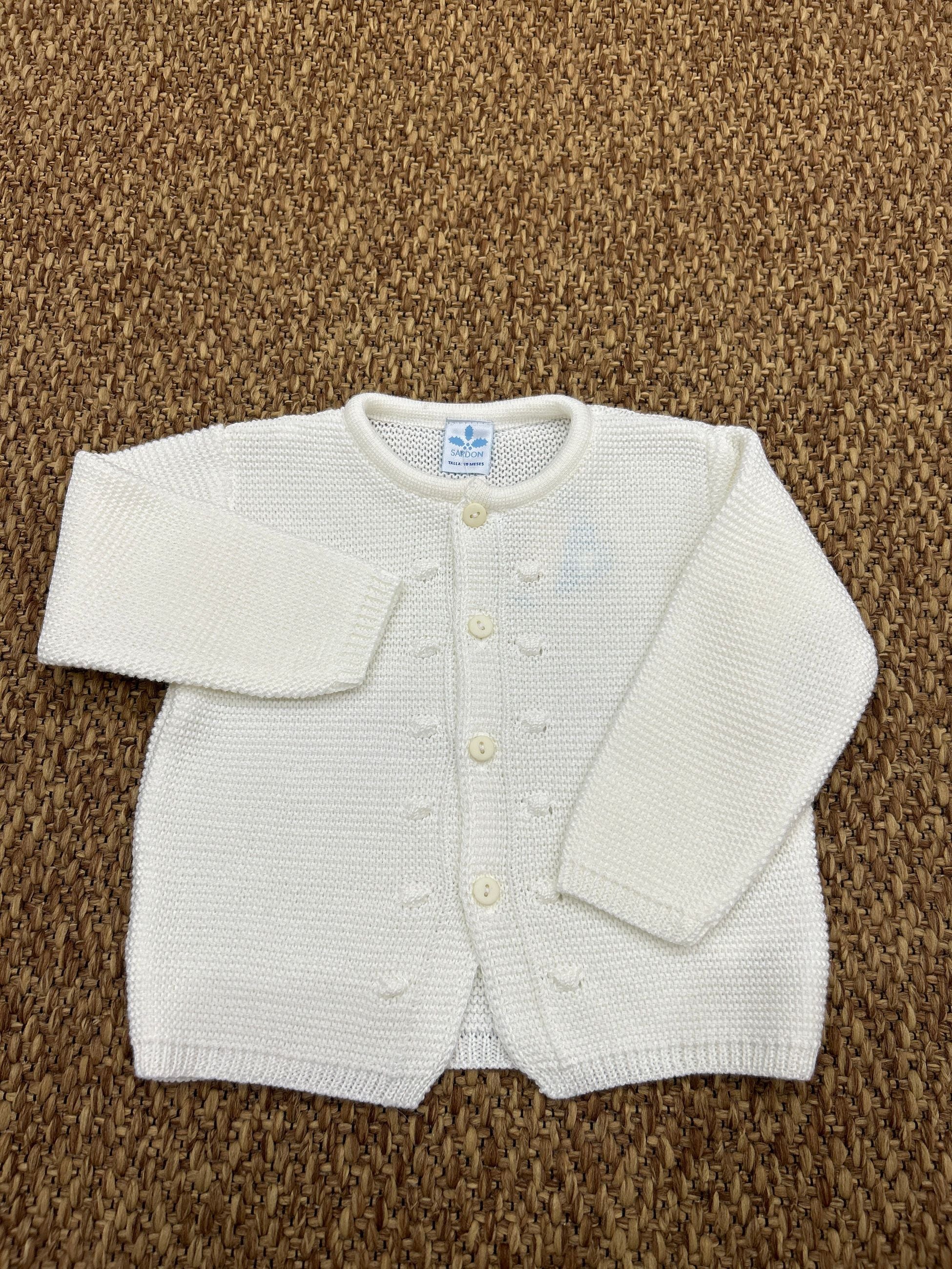 Giacchino bimbi in filo di cotone Sardon
