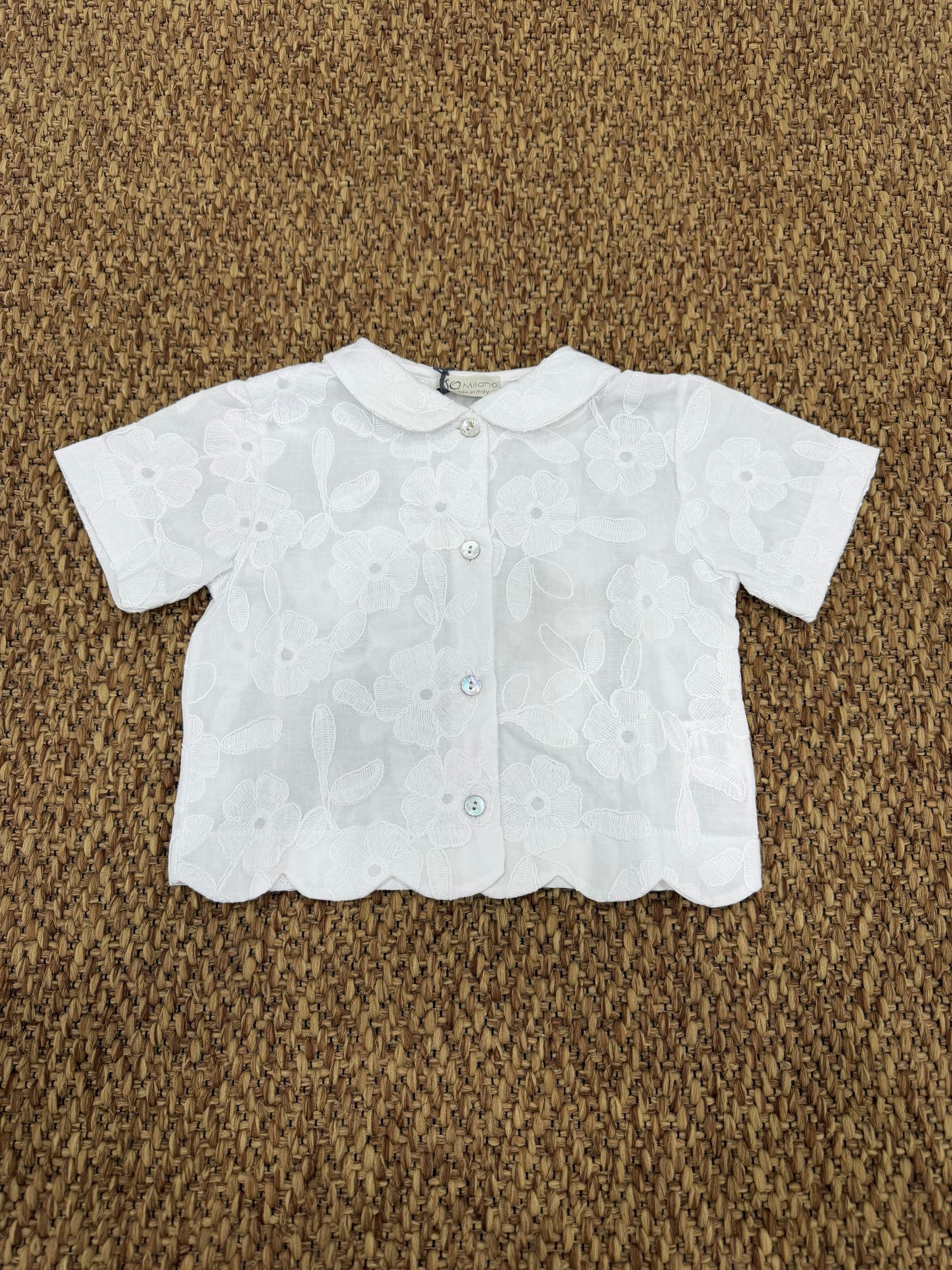 Camicia bambina a fiori Jo MIlano