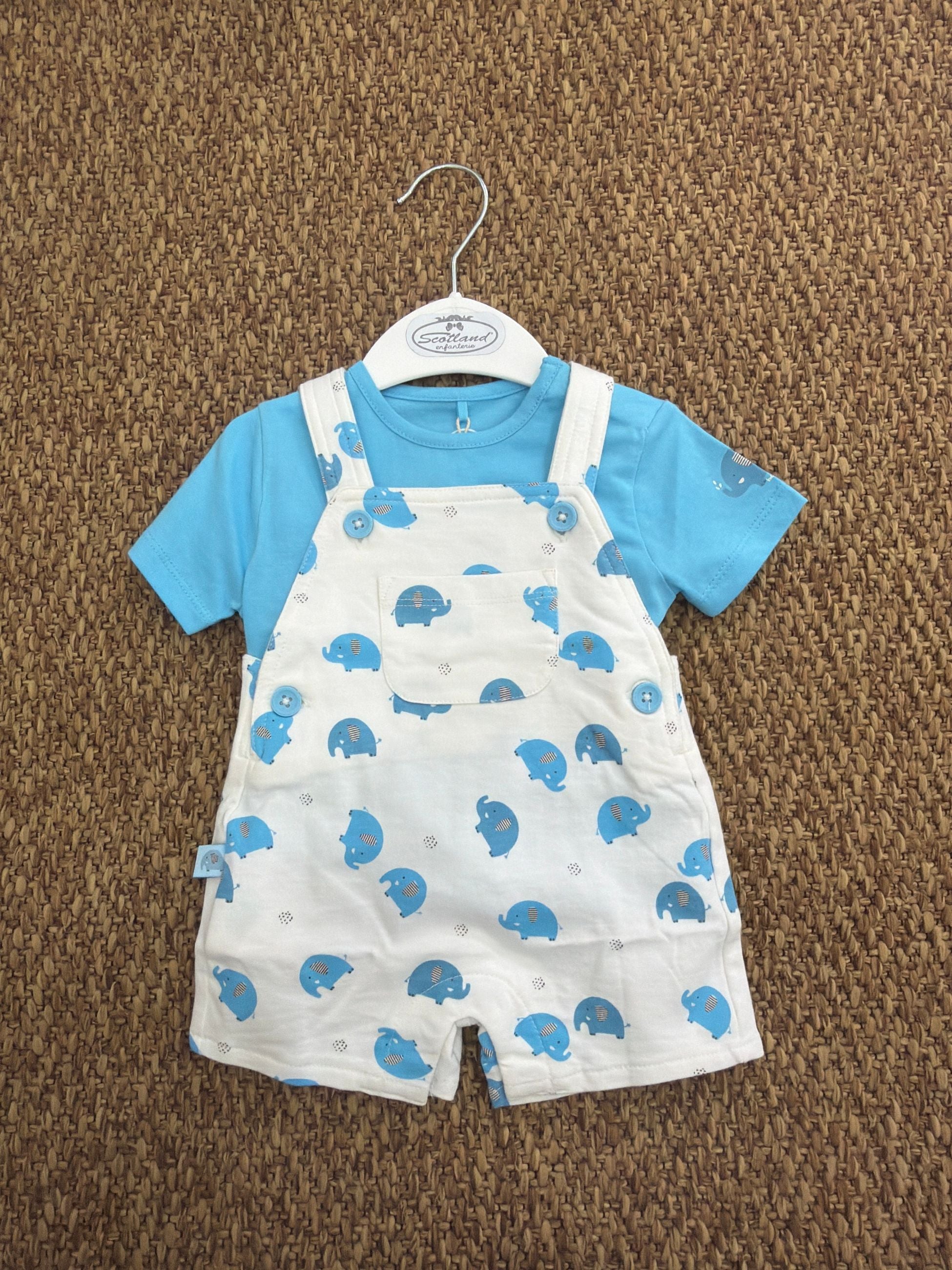 Completo bambino 2pz Elefantini Boboli