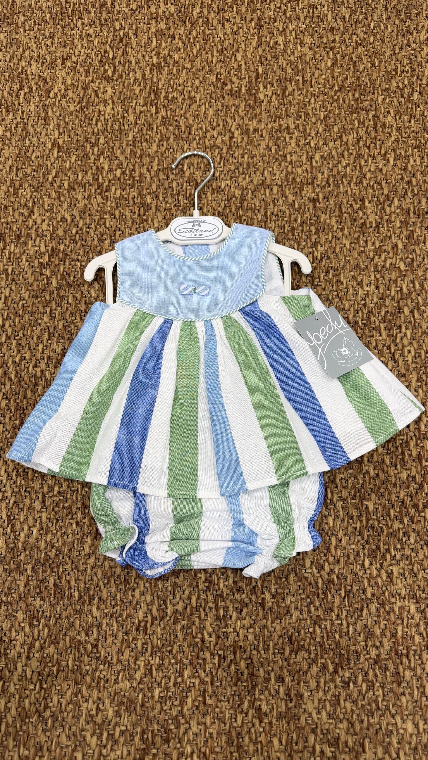 Completo bimba 2pz a righe Yoedu