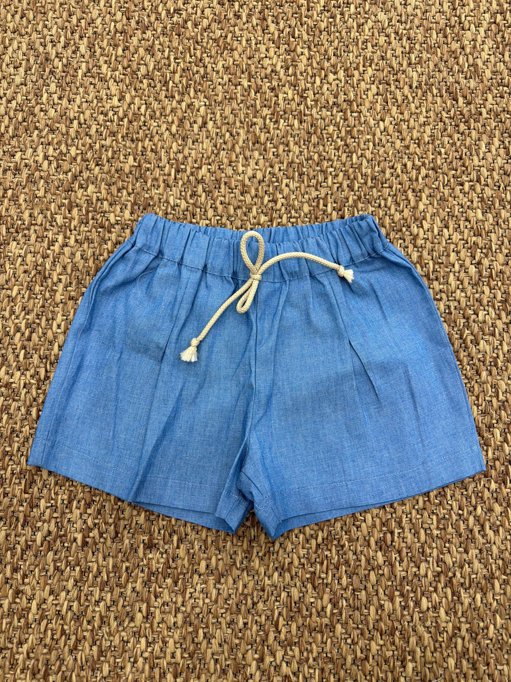 Shorts bambini con laccetto Baby Vip