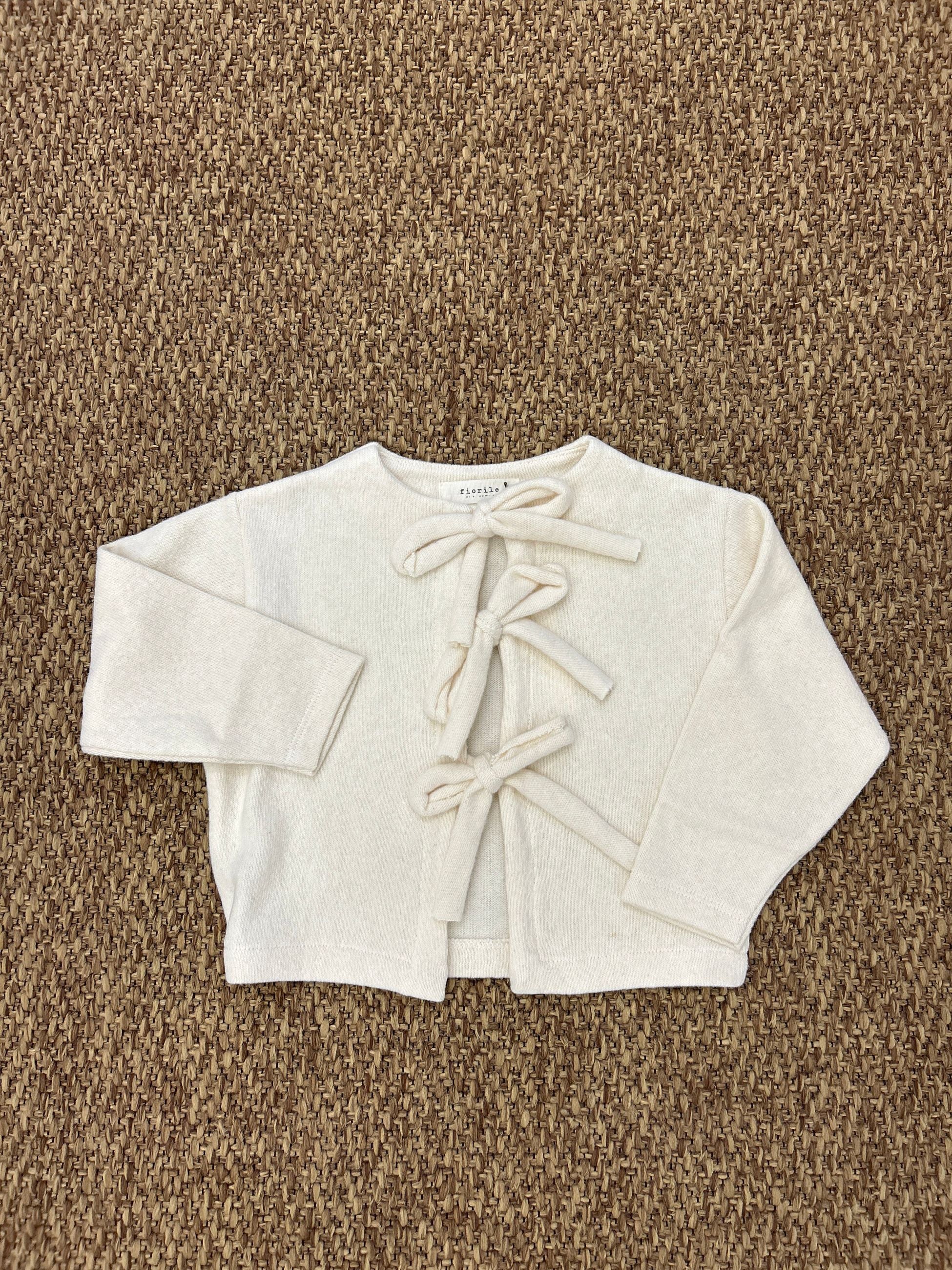 Giacchino bimba con fiocchi Fiorile