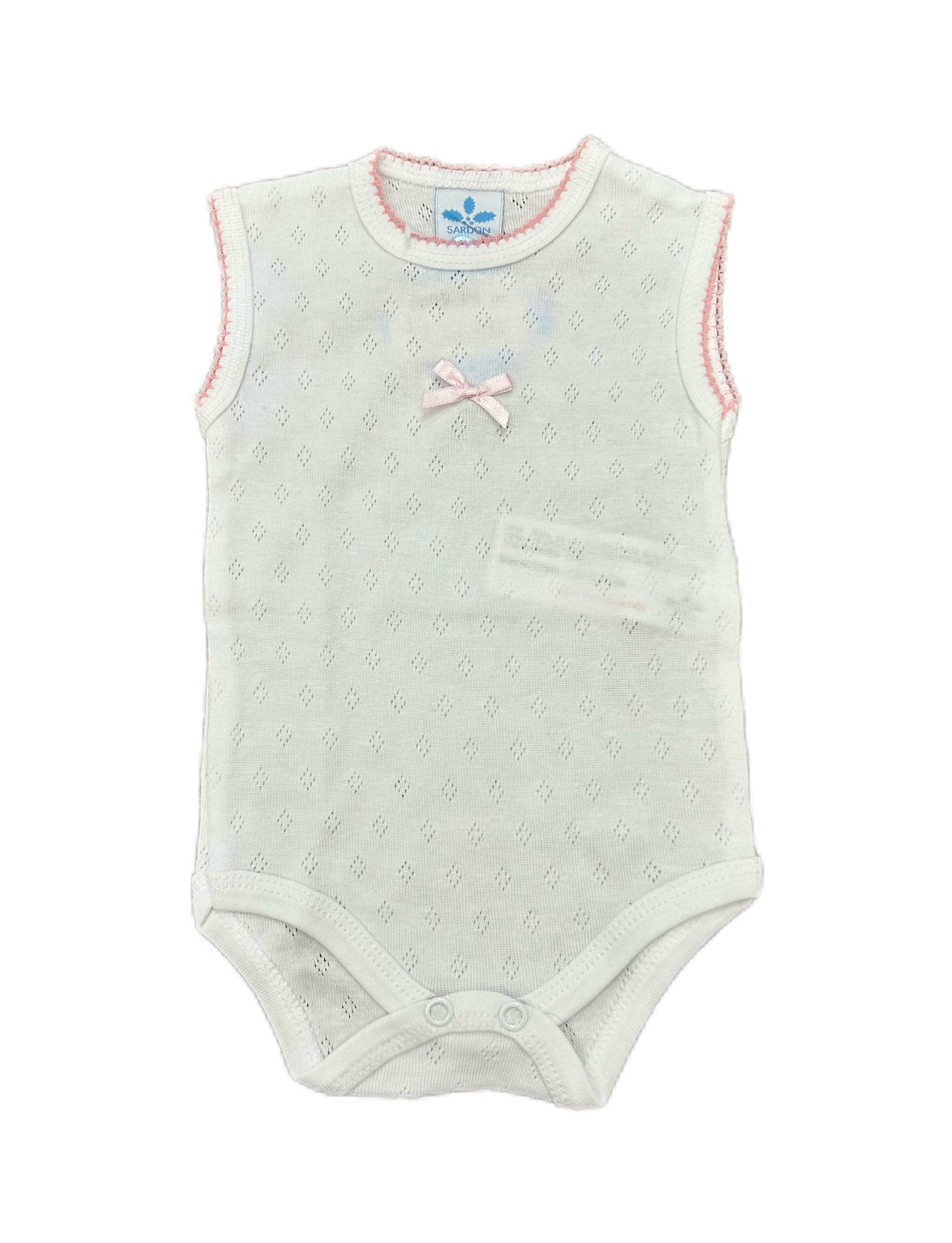 Body neonata con fiocchetto Sardon