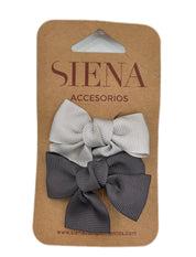 Molletta bimba con fiocchetto Siena