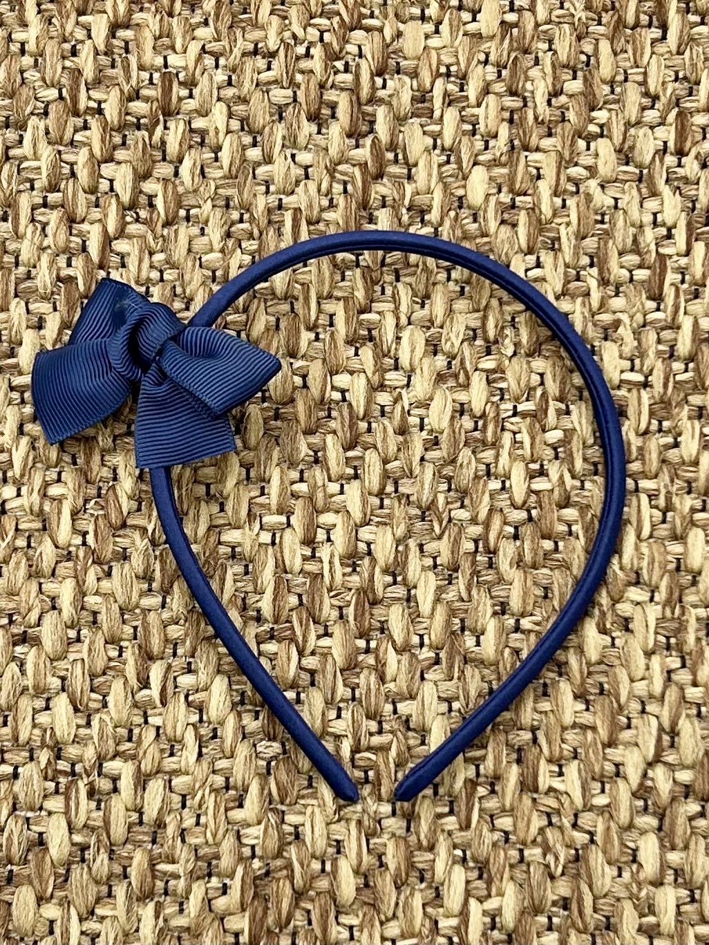 Cerchietto bimba con fiocchetto piccolo Siena