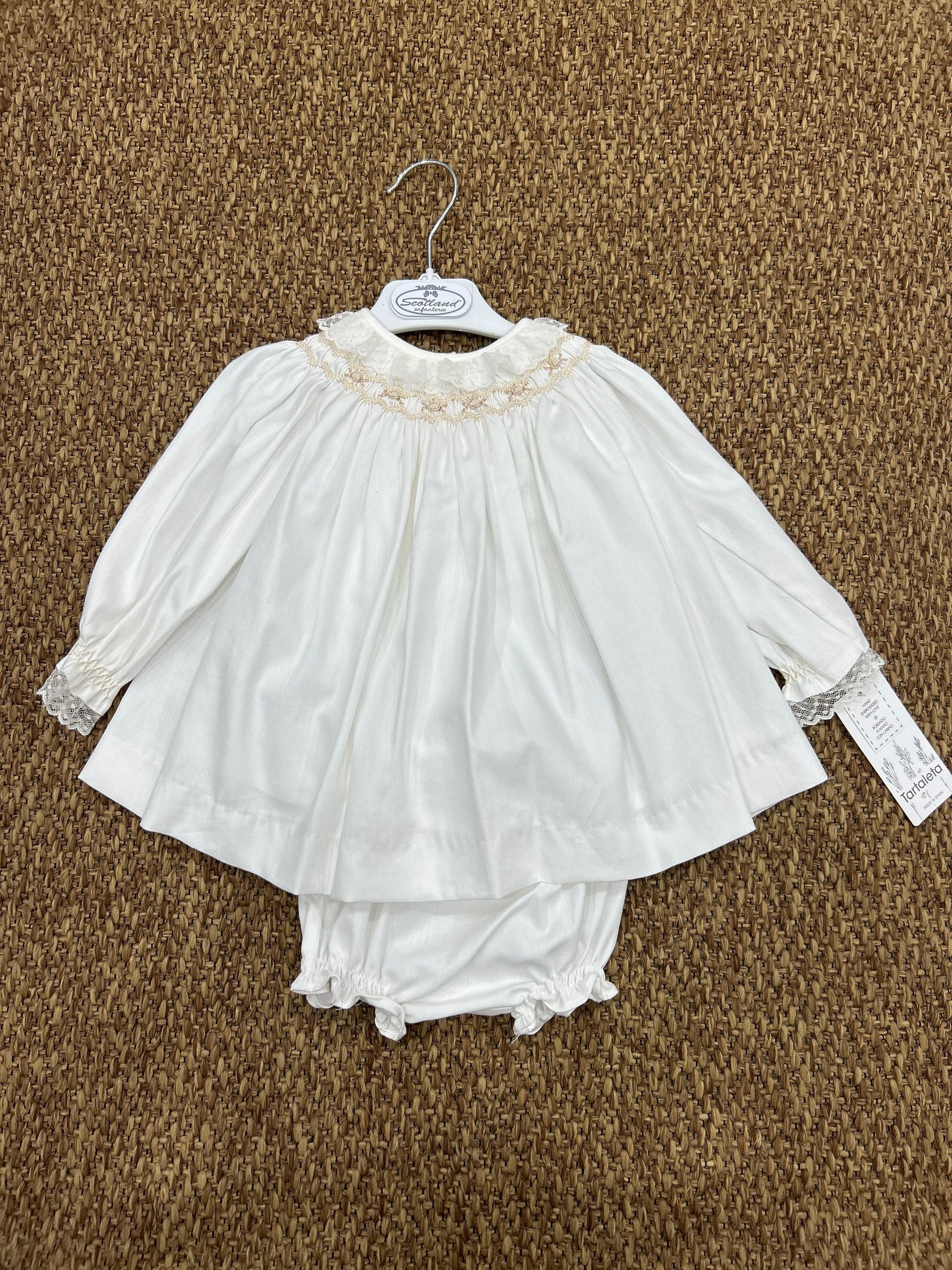 Completo bimba cerimonia 2pz con merletto Tartaleta