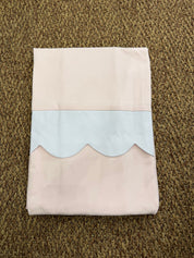 Coperta neonati con orlo petalo Pappa e Latte