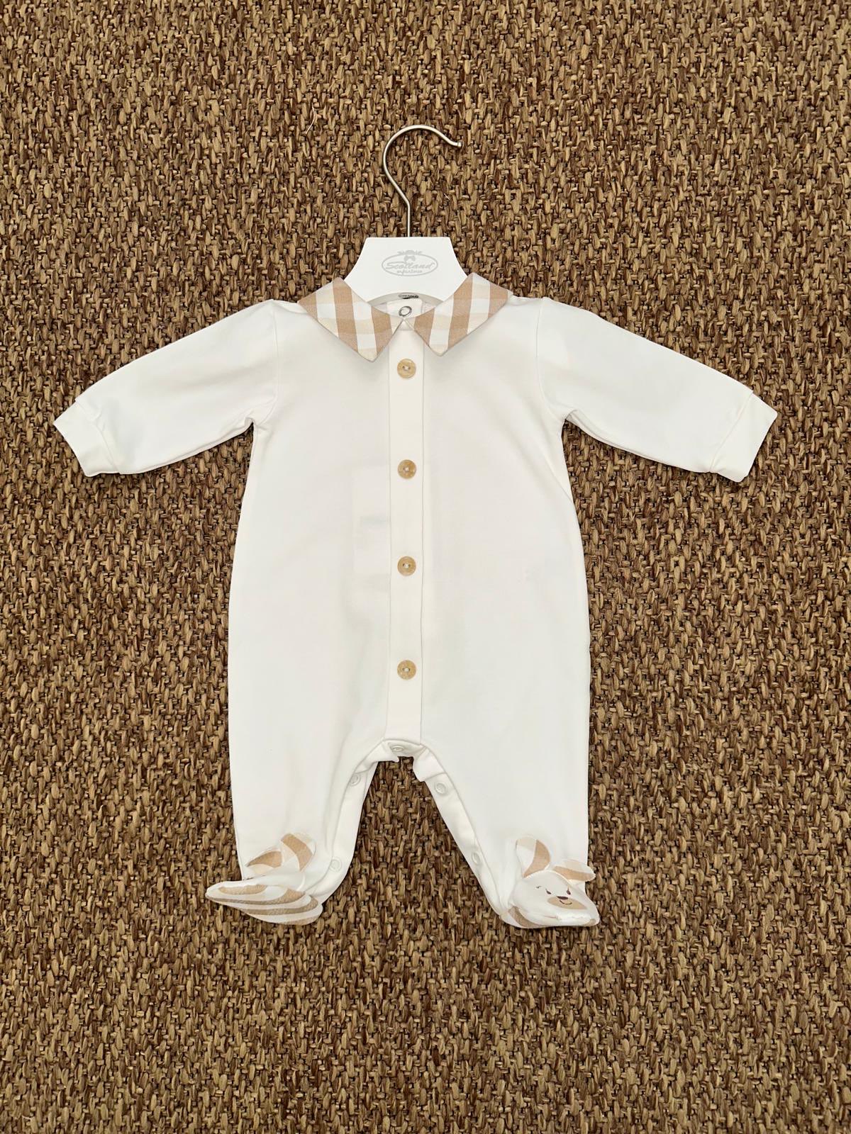 Tutina neonati con dettagli a righe Teto&Tatta