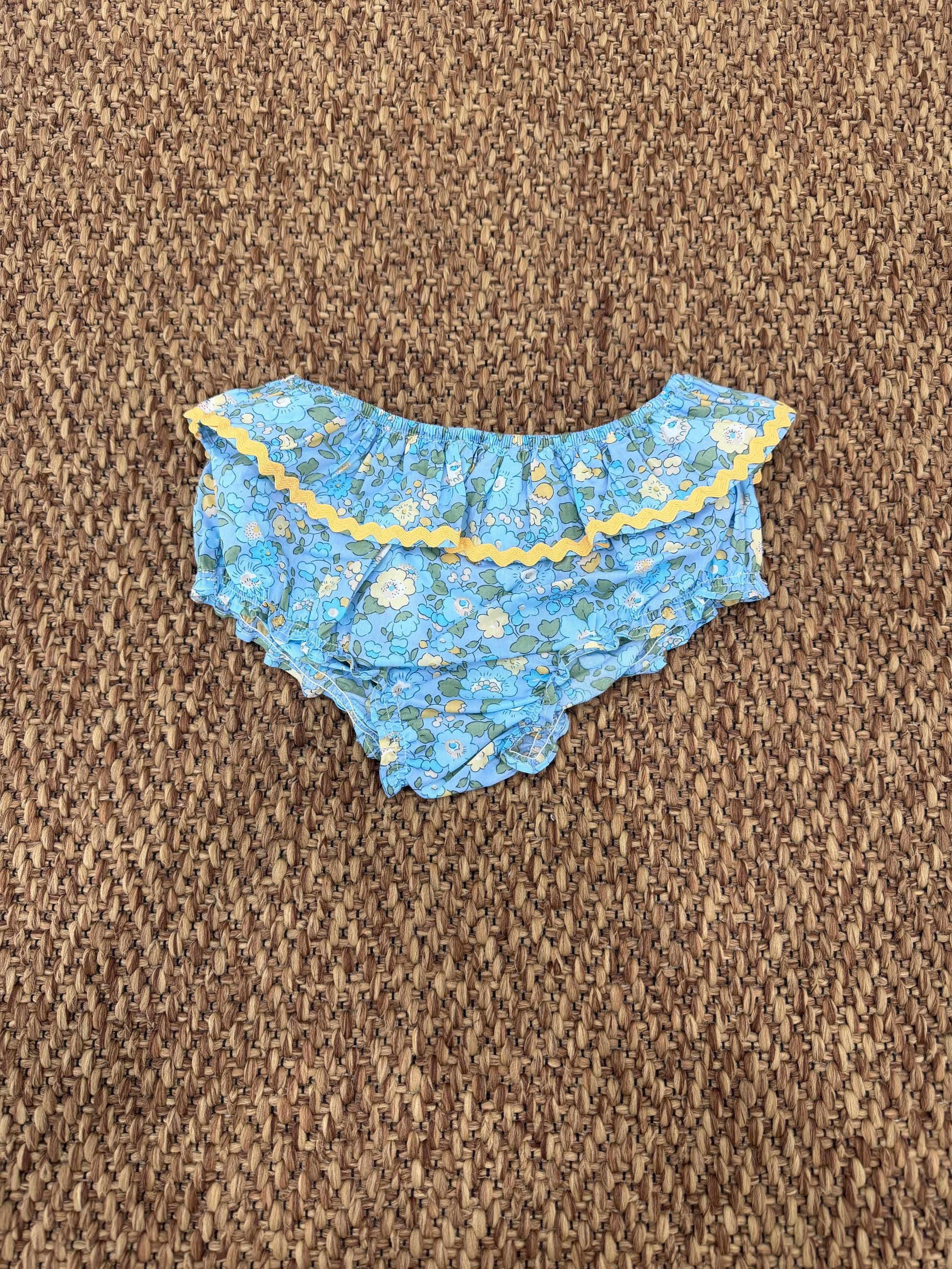 Costume bambina copripannolino a fiori Pesciolino Rosso