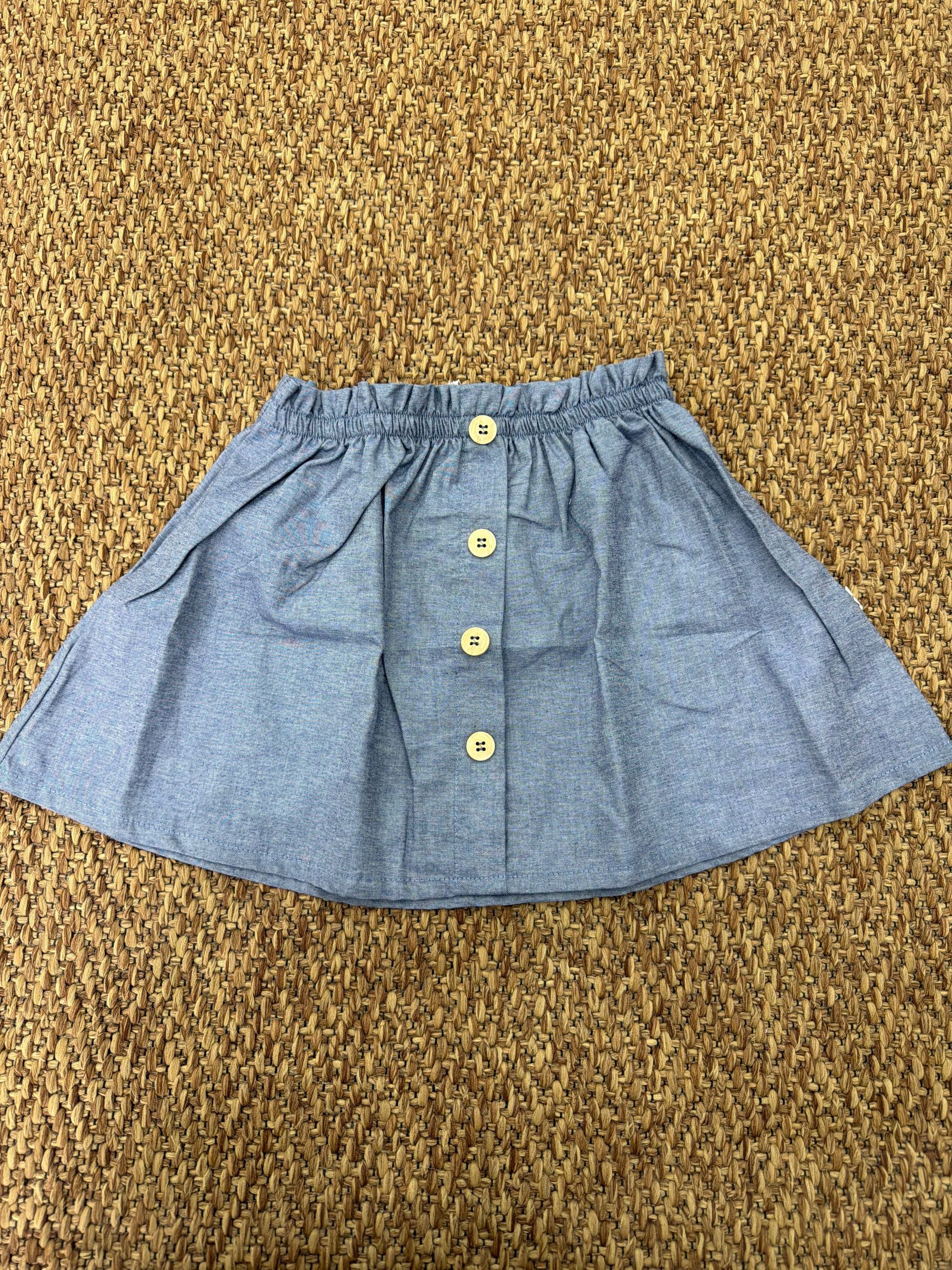 Gonna bambina in denim Petit Indi
