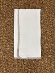 Scialle con orlo in merletto Babidu