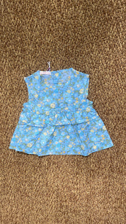 Blusa bambina a fiori Pesciolino Ross