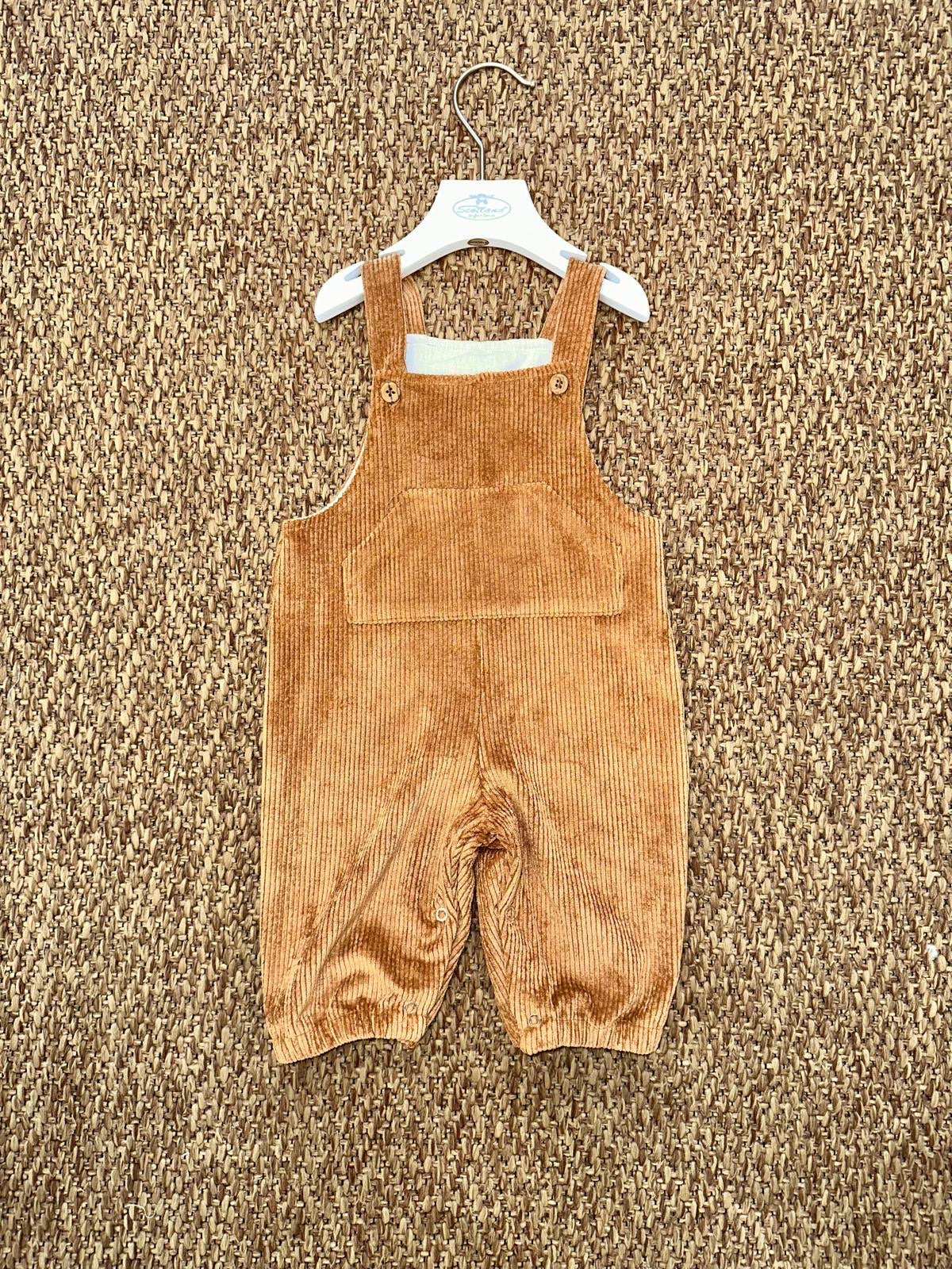 Salopette bambino a costine Baby Vip