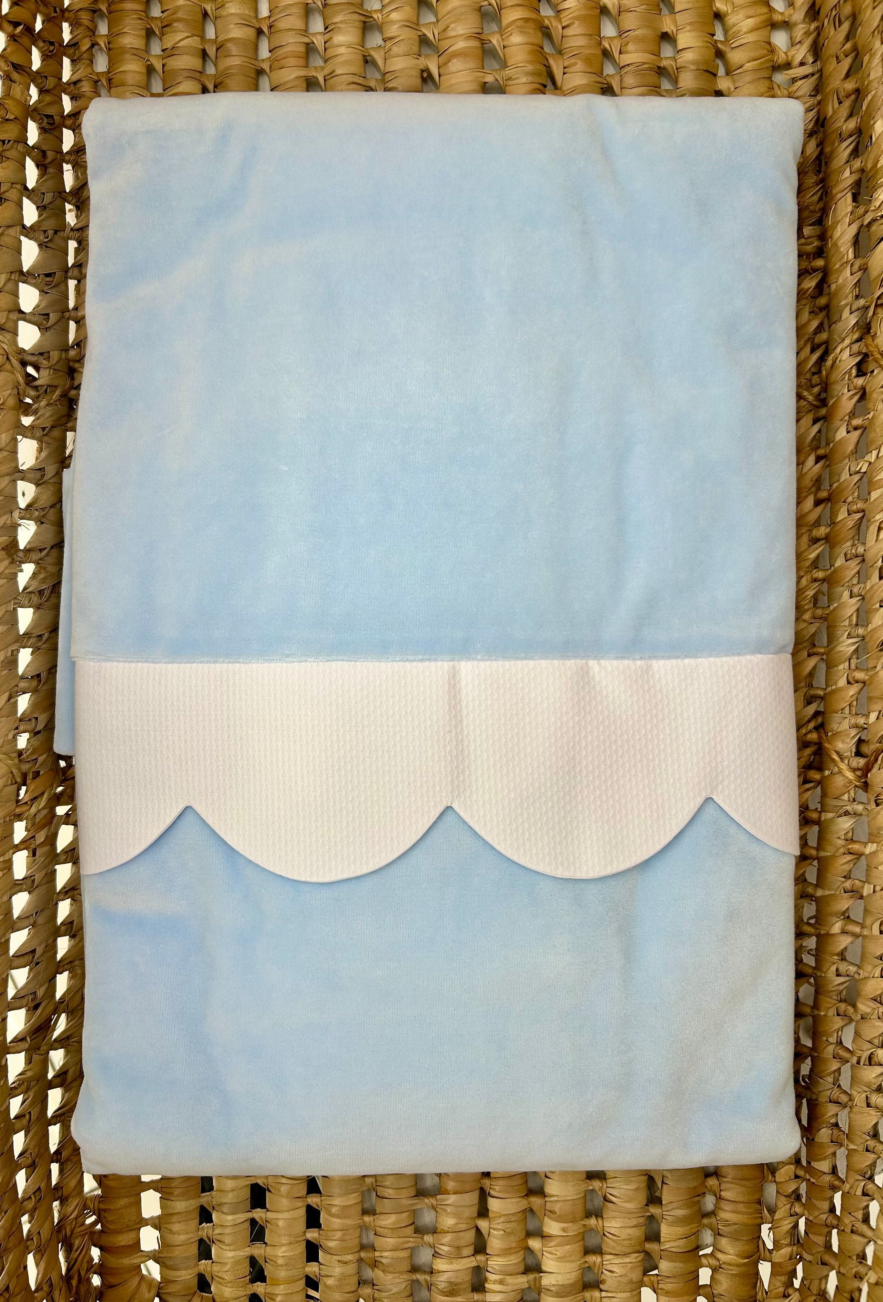 Coperta culla in ciniglia Pappa e Latte